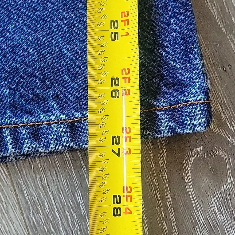 Vintage Levi's 505 Regular Fit Zip Fly Blue Straight Jeans W33 x L30 (W30 x L27)